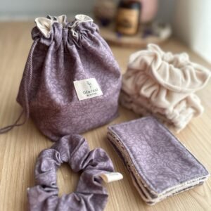 Kit Cuidado Facial Glarual Ecoshop morado