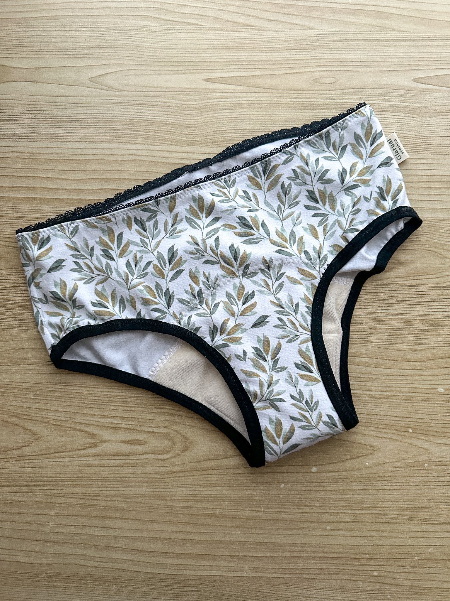 bragas menstruales artesanales glarual algodon organico