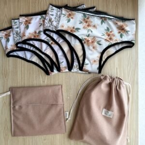 Pack de 5 bragas menstruales Glarual