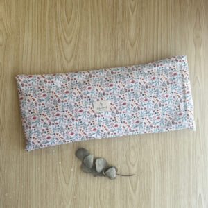 Saco termino de trigo y lavanda estampado Ruby con funda extraible Glarual Ecoshop