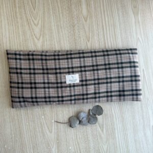 Saco termino de trigo y lavanda estampado Claire con funda extraible Glarual Ecoshop