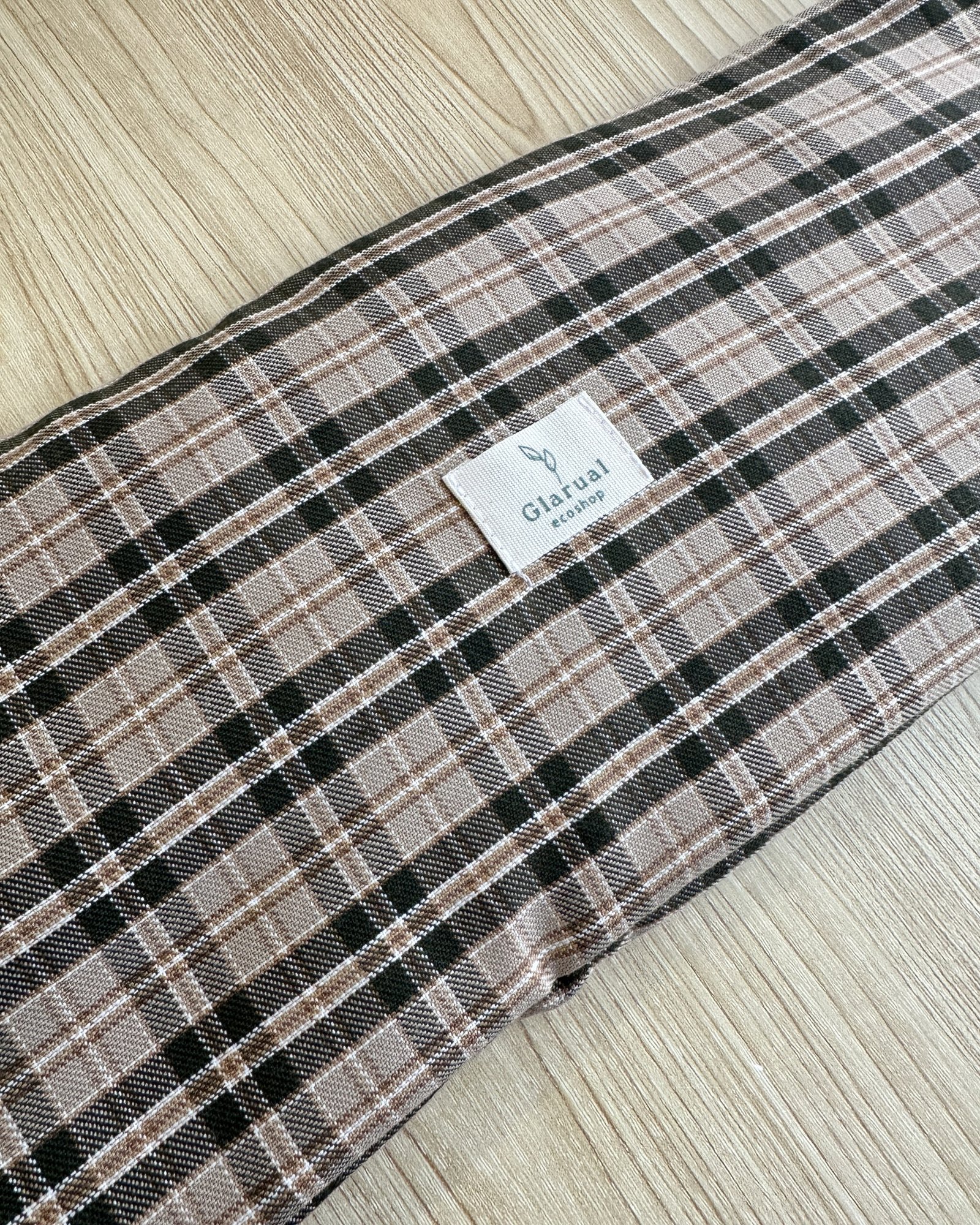 Saco termino de trigo y lavanda estampado Claire con funda extraible Glarual Ecoshop