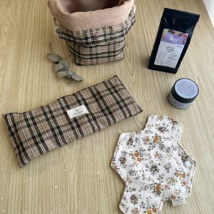 Kit autocuidado Mensrtual Claire Glarual Ecoshop