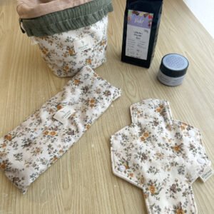 Kit autocuidado Mensrtual Claire Glarual Ecoshop