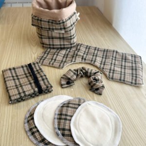 Kit autocuidado menstrual Claire Glarual Ecoshop