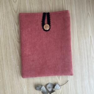 Funda libro pana rosa